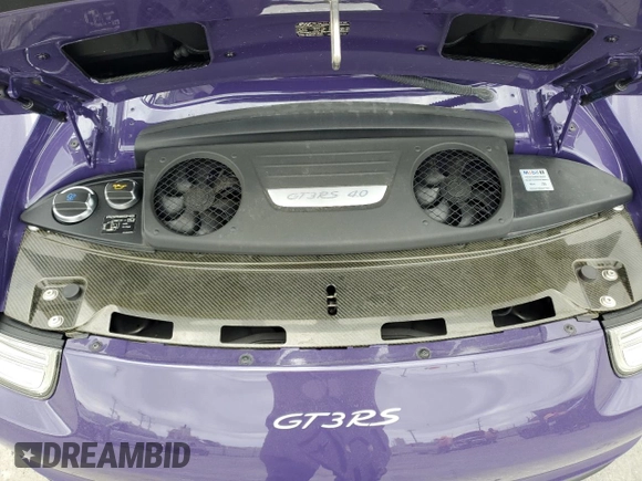 2016 Porsche 911 GT3 RS with VIN WP0AF2A99GS193209, listed as a Copart auction lot 51185225 with 8,083 mi miles and Salvage Title. Bid and sale history available at carsss.com. Image 12.