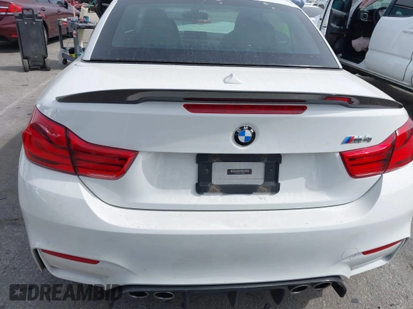 2018 BMW M4 with VIN WBS4Z9C55JED22846, listed as a IAAI auction lot 41688200 with 85,352 mi miles and . Bid and sale history available at DreamBid. Image 16.
