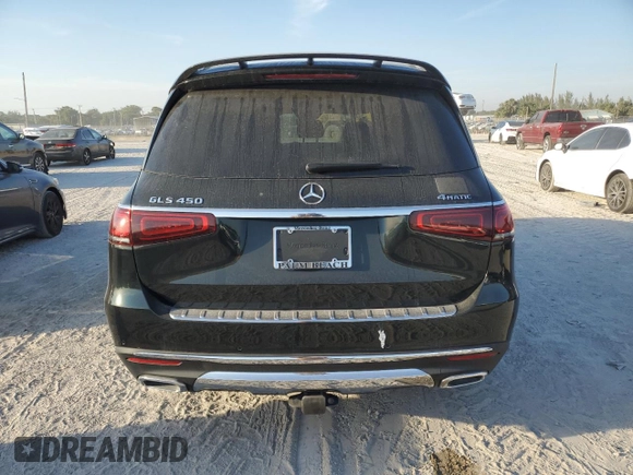 2021 Mercedes-Benz GLS 450 with VIN 4JGFF5KE4MA527565, listed as a Copart auction lot 43009363 with 21,068 mi miles and . Bid and sale history available at DreamBid. Image 6.