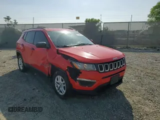 2017 Jeep Compass Sport с VIN 3C4NJCAB9HT690673, выставлен на аукционе Copart как лот 57122075 с пробегом 94 107 миль миль и Списание • Salvage title. История ставок и продаж доступна на DreamBid. Изображение 13.