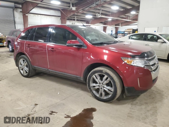 2013 Ford Edge Limited with VIN 2FMDK3KC7DBA73841, listed as a Copart auction lot 46984745 with 236,349 mi miles and Clean Title. Bid and sale history available at carsss.com. Image 4.