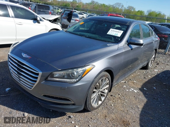 2015 Hyundai Genesis 3.8L z VIN KMHGN4JE3FU033234, wystawiony jako IAAI lot #42049463 z przebiegiem 135 154 mil mil oraz . Historia ofert i sprzedaży dostępna na DreamBid. Obrazek 6.