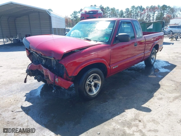2001 Chevrolet S-10 LS with VIN 1GCCS19W518200654, listed as a IAAI auction lot 41864024 with 1 mi miles. Bid and sale history available at carsss.com. Image 17.