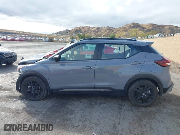 2023 Nissan Kicks SR with VIN 3N1CP5DV0PL487079, listed as a IAAI auction lot 41505381 with 36,474 mi miles and . Bid and sale history available at carsss.com. Image 15.