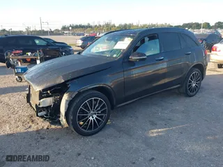 2022 Mercedes-Benz GLC with VIN W1N0G8DB8NV334589, listed as a IAAI auction lot 41521001 with 48,764 mi miles. Bid and sale history available at carsss.com. Image 18.