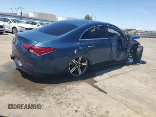 2023 Mercedes-Benz CLA 250 with VIN W1K5J4GB3PN328579, listed as a Copart auction lot 54697285 with Not Provided miles and Clean Title. Bid and sale history available at DreamBid. Image 3.
