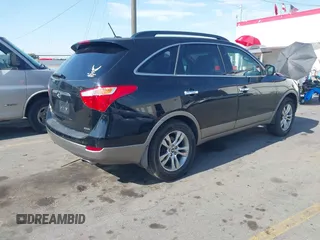 2012 Hyundai Veracruz Limited with VIN KM8NU4CC9CU185021, listed as a IAAI auction lot 42631962 with 191,260 mi miles and . Bid and sale history available at DreamBid. Image 4.