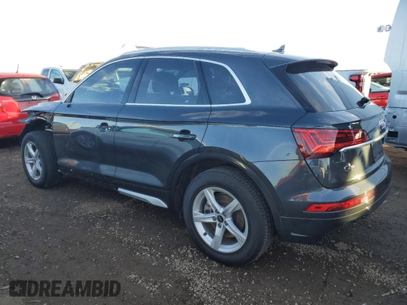 2024 Audi Q5 Premium with VIN WA1ABAFY0R2022982, listed as a Copart auction lot 79828544 with 3,711 mi miles and Salvage Title. Bid and sale history available at carsss.com. Image 2.