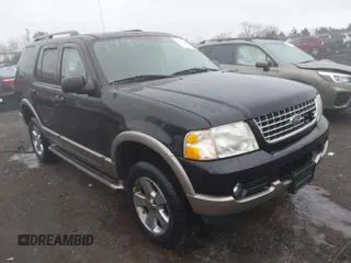 2003 Ford Explorer Eddie Bauer with VIN 1FMDU74W03UB93711, listed as a IAAI auction lot 41928384 with 187,255 mi miles and . Bid and sale history available at DreamBid. Image 1.