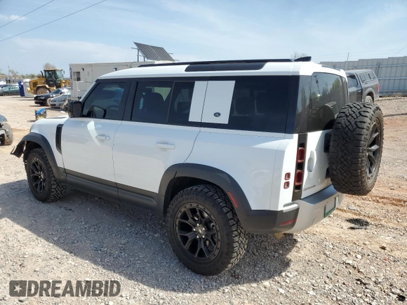 2021 Land Rover Defender S with VIN SALEJ7RX8M2039045, listed as a Copart auction lot 50757545 with 35,904 mi miles and Salvage title. Bid and sale history available at DreamBid. Image 2.