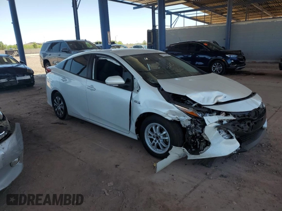 2021 Toyota Prius LE with VIN JTDKAMFP1M3186315, listed as a Copart auction lot 61125795 with 283,715 mi miles and Salvage title. Bid and sale history available at DreamBid. Image 4.
