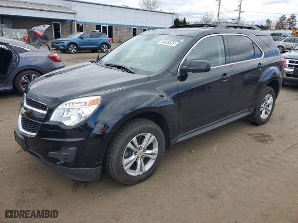 2010 Chevrolet Equinox LT w/1LT with VIN 2CNFLEEW7A6300585, listed as a Copart auction lot 53636825 with 87,443 mi miles and Salvage Title. Bid and sale history available at carsss.com. Image 1.