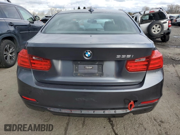 2012 BMW 3 Series 335i with VIN WBA3A9C5XCF077642, listed as a Copart auction lot 49731965 with 119,251 mi miles and Salvage title. Bid and sale history available at DreamBid. Image 6.