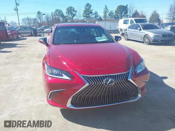 2021 Lexus ES with VIN 58ADZ1B16MU085500, listed as a IAAI auction lot 41674503 with 67,380 mi miles. Bid and sale history available at carsss.com. Image 12.