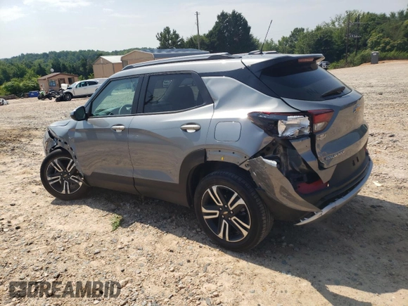 2023 Chevrolet TrailBlazer LT with VIN KL79MPS2XPB207171, listed as a Copart auction lot 62553524 with 3,558 mi miles and Salvage Title. Bid and sale history available at DreamBid. Image 2.