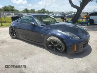 2007 Nissan 350Z Touring with VIN JN1BZ34EX7M553136, listed as a Copart auction lot 61344615 with 73,374 mi miles and Salvage title. Bid and sale history available at DreamBid. Image 4.