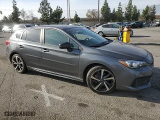 2022 Subaru Impreza Sport with VIN 4S3GTAM63N3712227, listed as a Copart auction lot 86365094 with 82,639 mi miles and Salvage Title. Bid and sale history available at carsss.com. Image 4.