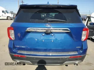 2020 Ford Explorer Limited with VIN 1FM5K7FW7LGA06793, listed as a Copart auction lot 56367265 with 21,768 mi miles and Salvage Title. Bid and sale history available at DreamBid. Image 6.