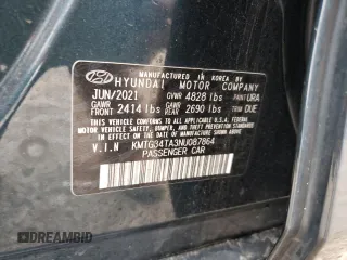 2022 Genesis G70 2.0T с VIN KMTG34TA3NU087864, выставлен на аукционе Copart как лот 51462885 с пробегом 20 213 миль миль и Списание • Salvage title. История ставок и продаж доступна на DreamBid. Изображение 12.