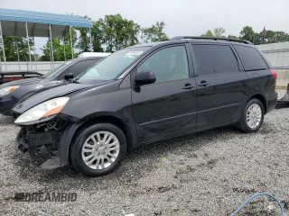 2008 Toyota Sienna XLE with VIN 5TDZK22C98S202039, listed as a Copart auction lot 57390935 with 216,737 mi miles and Salvage title. Bid and sale history available at DreamBid. Image 1.