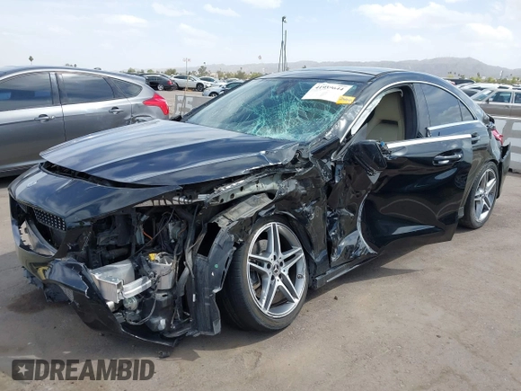 2018 Mercedes-Benz CLA 250 with VIN WDDSJ4EB6JN551566, listed as a IAAI auction lot 41939644 with 131,175 mi miles and . Bid and sale history available at DreamBid. Image 6.