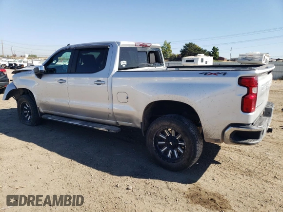 2021 Chevrolet Silverado 1500 LT with VIN 3GCUYDED9MG102749, listed as a Copart auction lot 73362344 with 53,299 mi miles and Salvage Title. Bid and sale history available at carsss.com. Image 2.