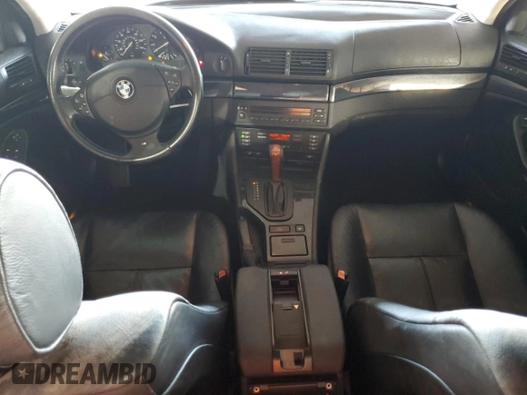 1999 BMW 5 Series 528iA with VIN WBADM6344XBY34517, listed as a Copart auction lot 51803145 with 186,637 mi miles and Salvage Title. Bid and sale history available at carsss.com. Image 8.