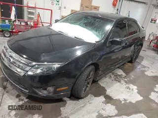 2011 Ford Fusion SPORT with VIN 3FAHP0KC2BR286173, listed as a IAAI auction lot 41276751 with 143,680 mi miles. Bid and sale history available at carsss.com. Image 2.
