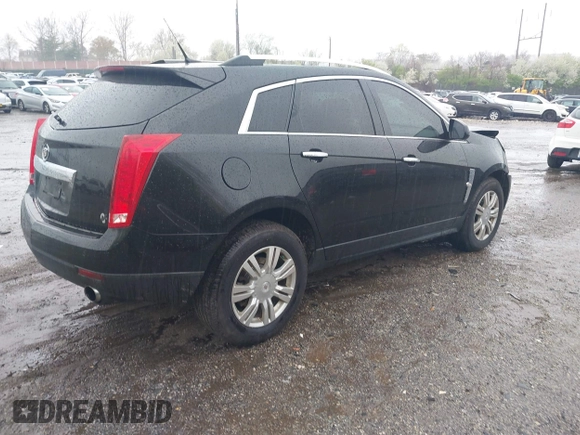 2010 Cadillac SRX Luxury Collection with VIN 3GYFNAEY4AS649868, listed as a IAAI auction lot 41935574 with 183,826 mi miles. Bid and sale history available at carsss.com. Image 4.