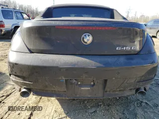 2005 BMW 6 Series 645Ci with VIN WBAEK734X5B325853, listed as a Copart auction lot 42965535 with 116,030 mi miles and Salvage Title. Bid and sale history available at carsss.com. Image 6.