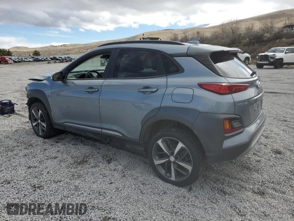 2020 Hyundai Kona Limited z VIN KM8K3CA59LU508746, wystawiony jako Copart lot #48937105 z przebiegiem 82 309 mil mil oraz Szkoda całkowita • Salvage title. Historia ofert i sprzedaży dostępna na DreamBid. Obrazek 2.