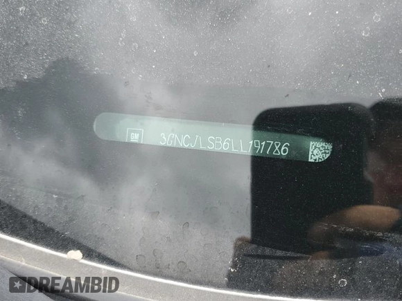 2020 Chevrolet Trax LT z VIN 3GNCJLSB6LL191786, wystawiony jako Copart lot #50944465 z przebiegiem 73 624 mil mil oraz Szkoda całkowita • Salvage title. Historia ofert i sprzedaży dostępna na DreamBid. Obrazek 16.