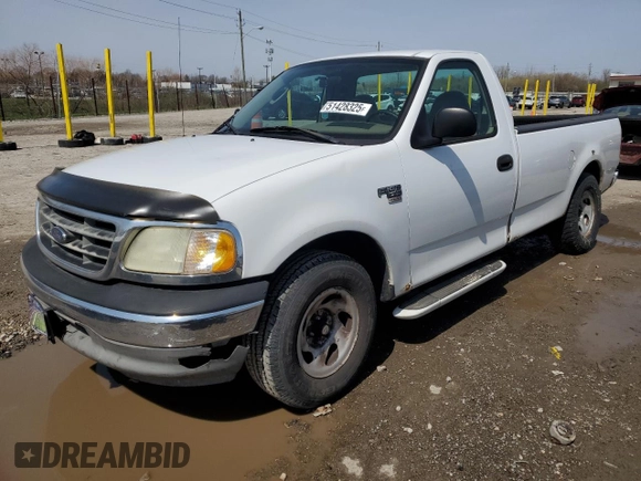 2003 Ford F-150 XL with VIN 1FTRF17W53NB56130, listed as a Copart auction lot 51428325 with 197,539 mi miles and Salvage title. Bid and sale history available at DreamBid. Image 1.