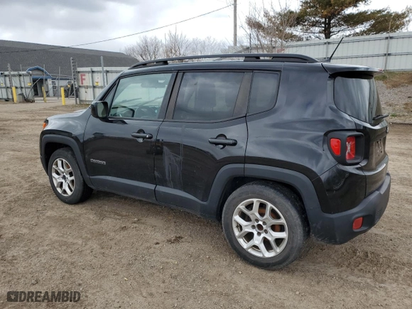 2015 Jeep Renegade Latitude with VIN ZACCJABT7FPB48026, listed as a Copart auction lot 52226845 with 179,798 mi miles and Clean Title. Bid and sale history available at carsss.com. Image 2.