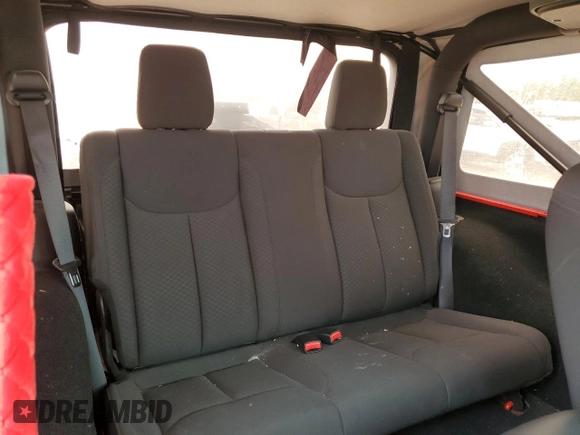 2017 Jeep Wrangler Sport с VIN 1C4AJWAG0HL664146, выставлен на аукционе Copart как лот 54006985 с пробегом 38 008 миль миль и Списание • Salvage title. История ставок и продаж доступна на DreamBid. Изображение 11.