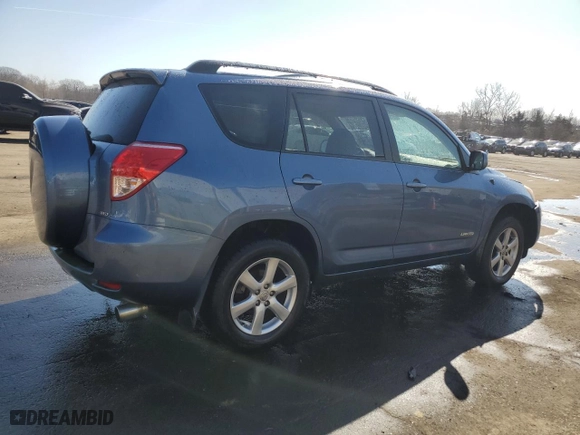 2008 Toyota RAV4 Ltd with VIN JTMBD31V585177215, listed as a Copart auction lot 48161415 with 152,488 mi miles and Salvage Title. Bid and sale history available at carsss.com. Image 3.