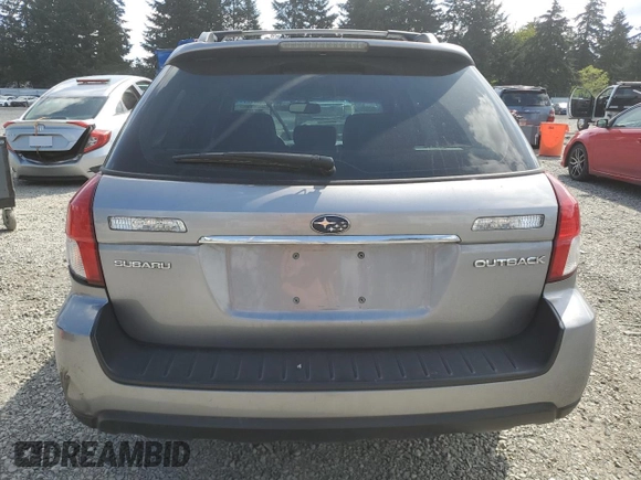 2008 Subaru Outback Limited z VIN 4S4BP62C687333090, wystawiony jako Copart lot #55895645 z przebiegiem 203 256 mil mil oraz Szkoda całkowita • Salvage title. Historia ofert i sprzedaży dostępna na DreamBid. Obrazek 6.