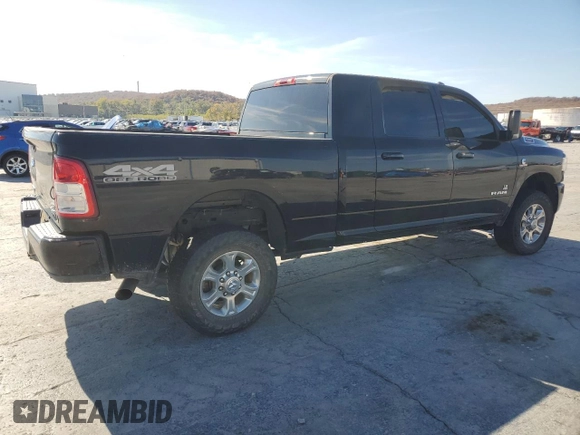 2022 Ram 2500 Big Horn with VIN 3C6UR5ML6NG124907, listed as a Copart auction lot 78940834 with Not provided miles and Salvage title. Bid and sale history available at DreamBid. Image 3.