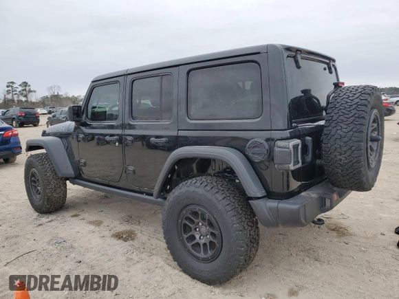 2023 Jeep Wrangler Sport S with VIN 1C4HJXDG6PW695690, listed as a Copart auction lot 45729705 with 1,584 mi miles and Salvage Title. Bid and sale history available at DreamBid. Image 2.