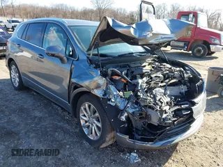 2020 Buick Envision Essence with VIN LRBFXCSA5LD100443, listed as a IAAI auction lot 41504556 with 43,858 mi miles and . Bid and sale history available at carsss.com. Image 1.