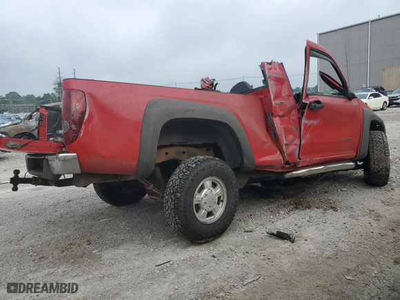 2004 Chevrolet Colorado LT w/1LT with VIN 1GCDT146248150258, listed as a Copart auction lot 64206664 with 0 mi miles and Non Repairable. Bid and sale history available at carsss.com. Image 3.