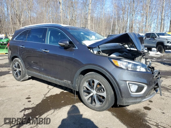 2018 Kia Sorento EX with VIN 5XYPHDA5XJG422216, listed as a Copart auction lot 45676175 with 106,771 mi miles and Salvage Title. Bid and sale history available at carsss.com. Image 4.