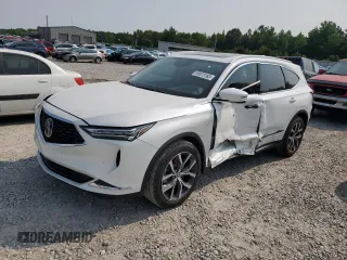 2023 Acura MDX w/Technology Package with VIN 5J8YE1H45PL034138, listed as a Copart auction lot 59973163 with 2,585 mi miles. Bid and sale history available at carsss.com. Image 1.