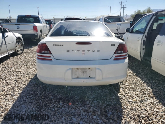 2005 Dodge Stratus SXT z VIN 1B3EL46T65N599178, wystawiony jako Copart lot #72625724 z przebiegiem 139 871 mil mil oraz Szkoda całkowita • Salvage title. Historia ofert i sprzedaży dostępna na DreamBid. Obrazek 6.