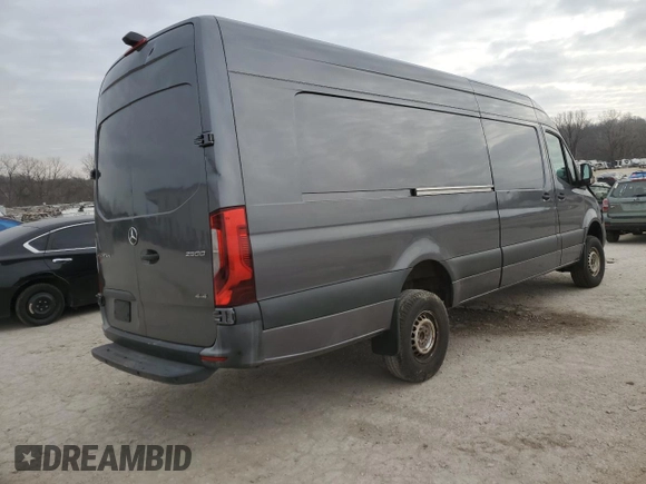 2021 Mercedes-Benz Sprinter with VIN W1Y4EDVY2MT064081, listed as a Copart auction lot 87315064 with Not Provided miles and Salvage Title. Bid and sale history available at DreamBid. Image 3.