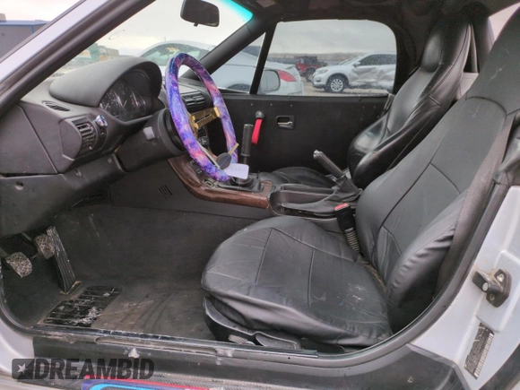 1998 BMW 3 Series 2.8L with VIN 4USCJ3328WLC10567, listed as a Copart auction lot 86549184 with 227,570 mi miles and Salvage Title. Bid and sale history available at carsss.com. Image 7.