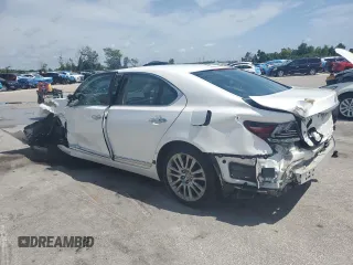 2013 Lexus LS 460 with VIN JTHBL5EF7D5113980, listed as a Copart auction lot 58400355 with 74,268 mi miles and Salvage title. Bid and sale history available at DreamBid. Image 2.