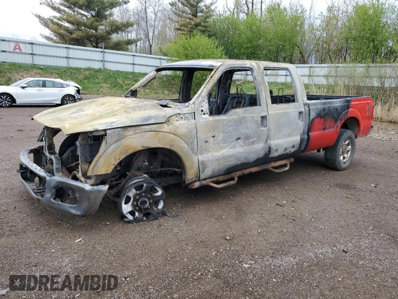 2016 Ford F-250 Lariat with VIN 1FT7W2B68GEB74597, listed as a Copart auction lot 55146395 with Not provided miles and Clean title. Bid and sale history available at DreamBid. Image 1.