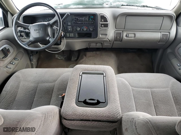1999 GMC Sierra Classic 1500 with VIN 1GTEK19R2XR515563, listed as a Copart auction lot 41599675 with 230144 miles and Salvage Title. Bid and sale history available at carsss.com. Image 8.