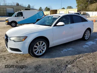 2014 Audi A6 2.0T Premium Plus with VIN WAUGFAFC9EN025295, listed as a Copart auction lot 45976245 with 124,442 mi miles and Clean Title. Bid and sale history available at carsss.com. Image 1.